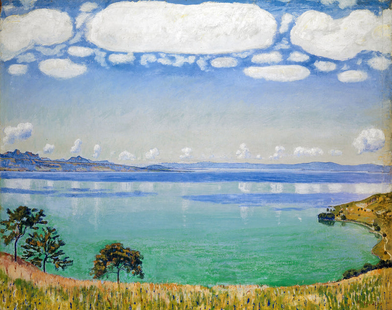 Chexbres'ten Léman Gölü - Ferdinand Hodler