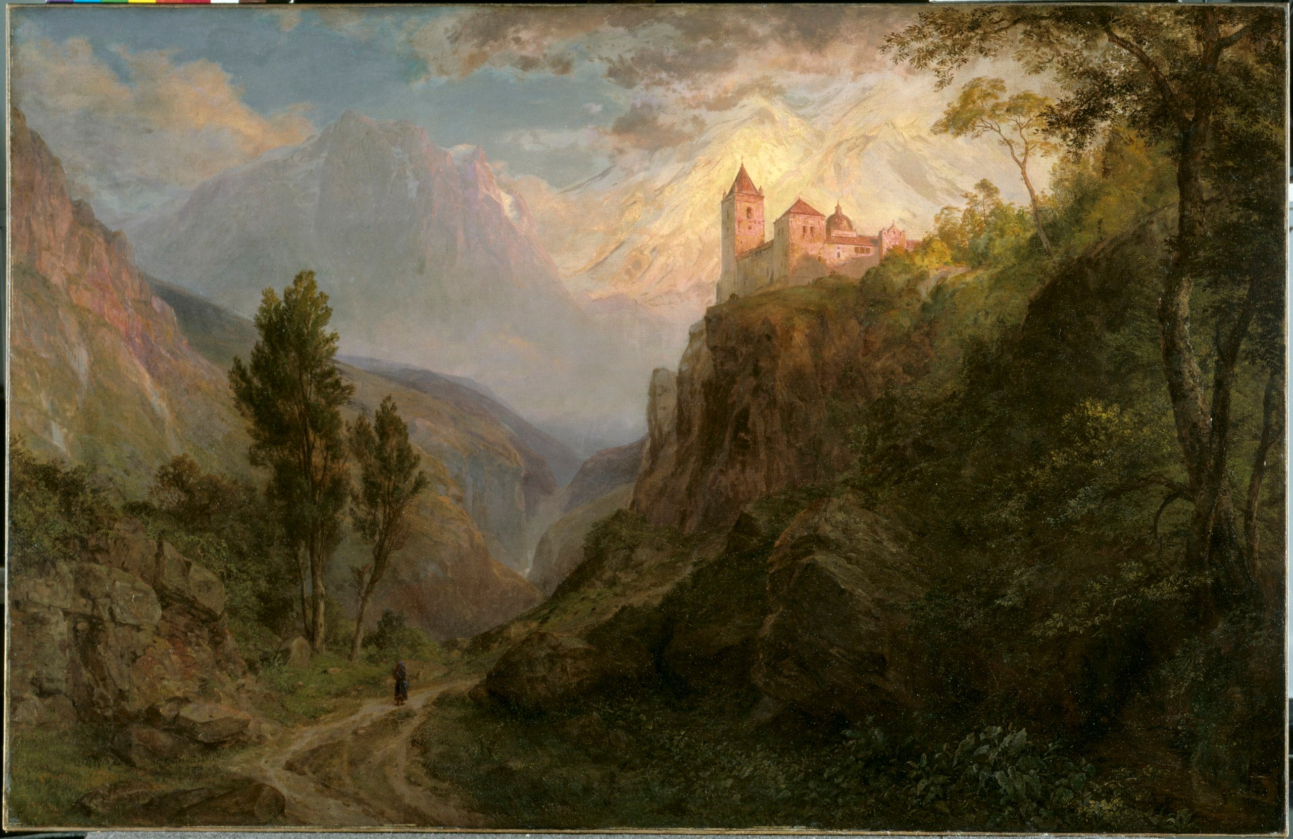 Le monastère de San Pedro (Notre-Dame des Neiges) - Frederic Edwin Church
