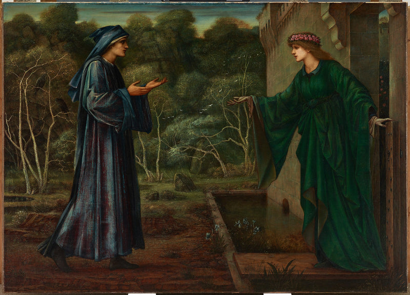Hacı Kapıda Tembellik - Edward Burne-Jones
