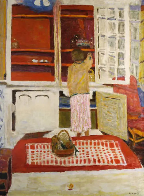 Beyaz dolap - Pierre Bonnard