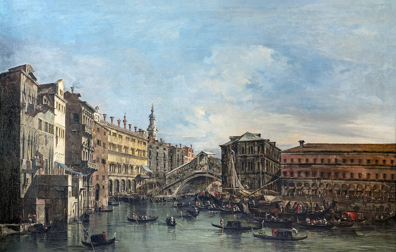 Rialto Köprüsü - Francesco Guardi