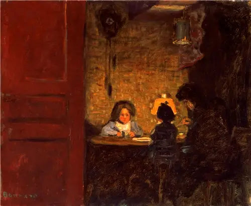 Akşam Yemeği - Pierre Bonnard
