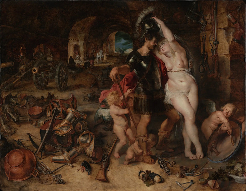 Savaşın Dönüşü: Venüs Tarafından Silahsızlandırılan Mart - Peter Paul Rubens