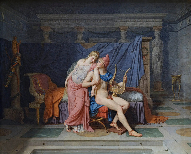 Paris ve Hélène'nin Aşkları - Jacques-Louis David
