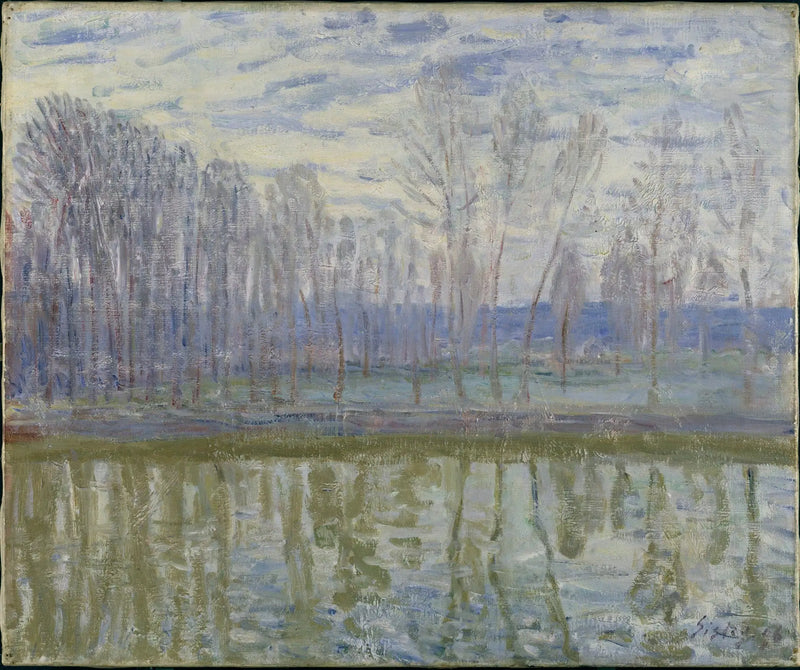 Loing Kenarları - Alfred Sisley