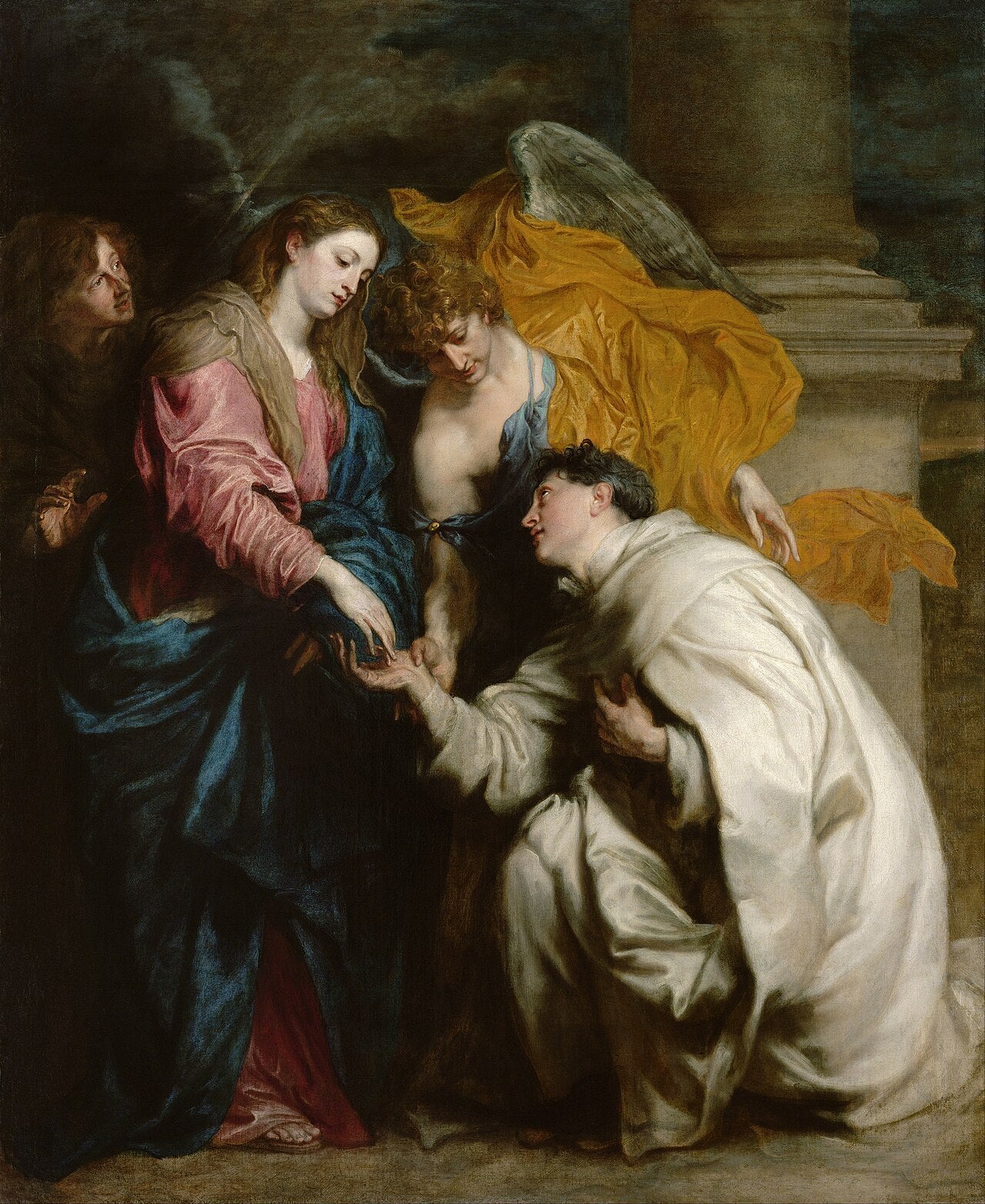 Les Fiançailles mystiques du bienheureux Joseph Hermann avec la Vierge Marie - Antoine van Dyck