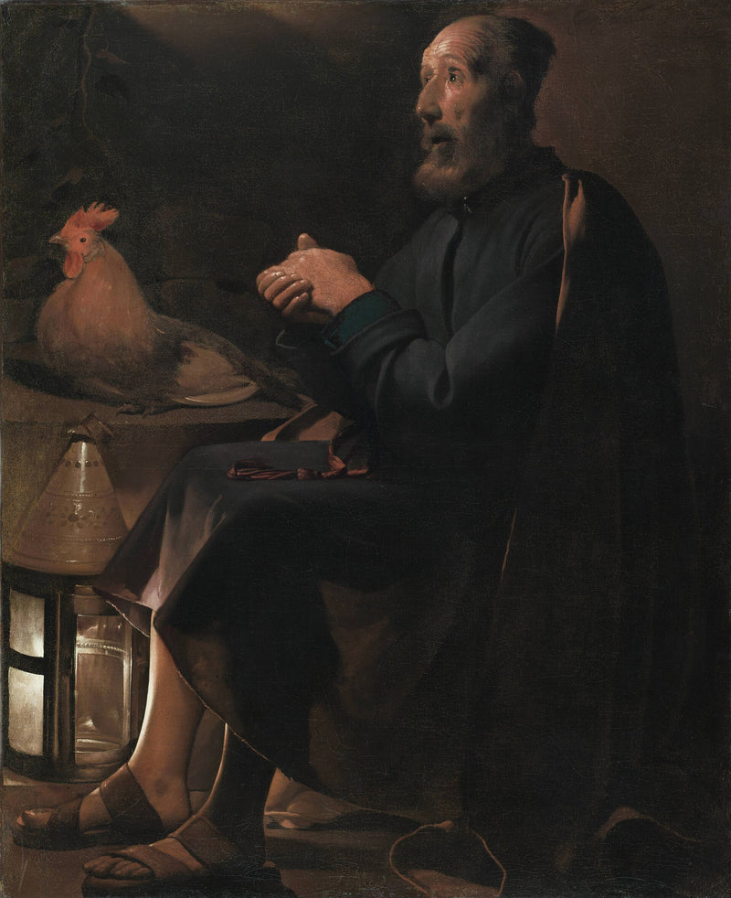 Saint Pierre'nin Gözyaşları - Georges de La Tour