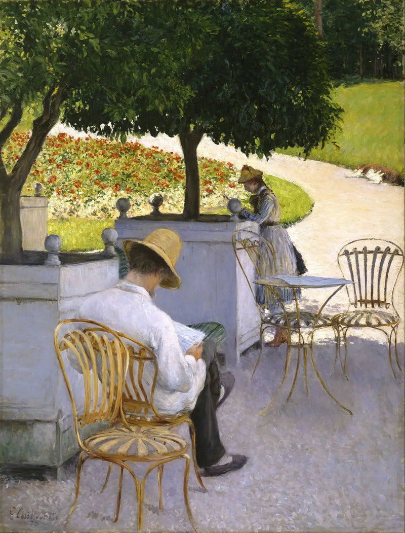 Portakallar - Gustave Caillebotte