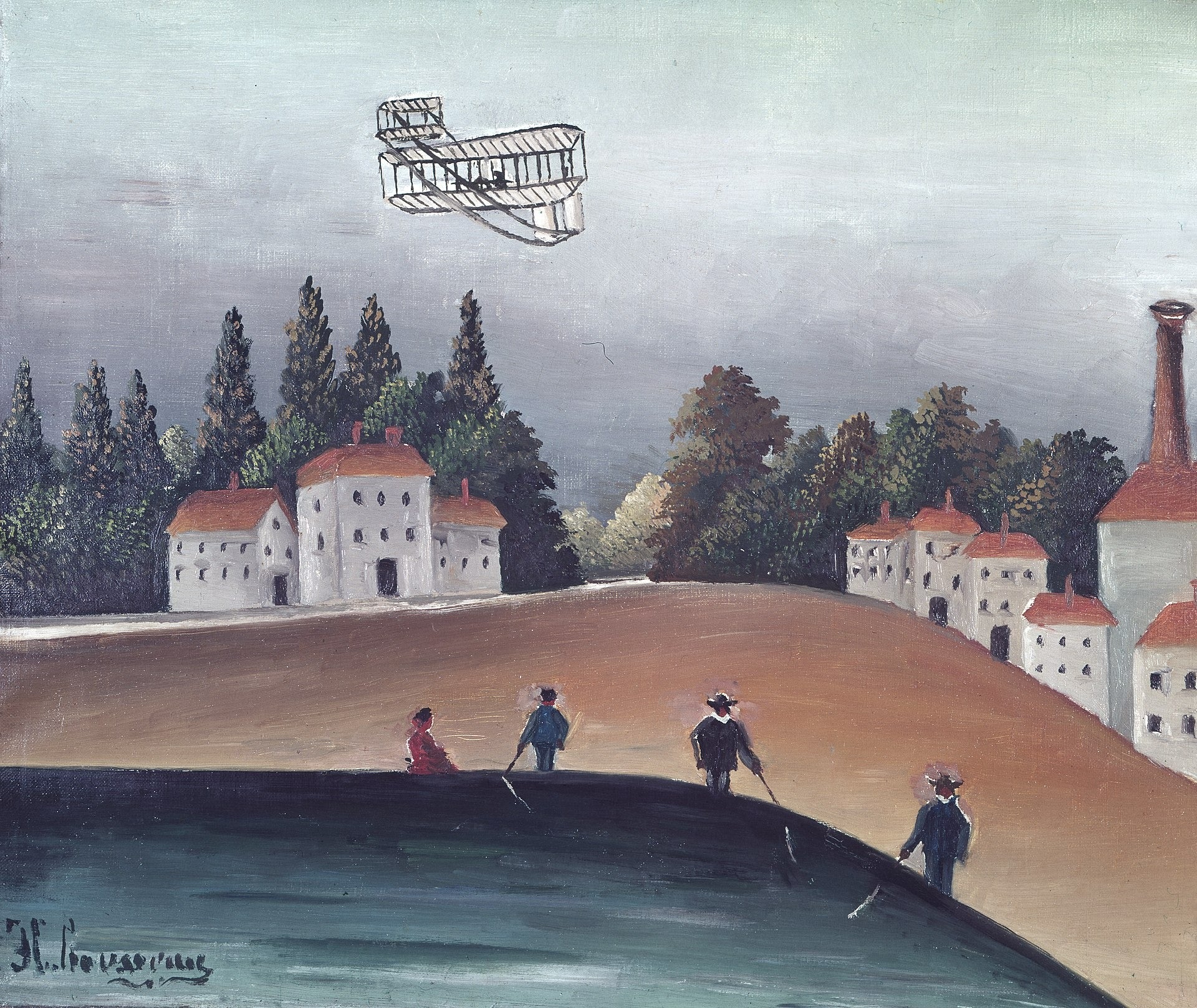 Les Pêcheurs à la ligne - Henri Rousseau