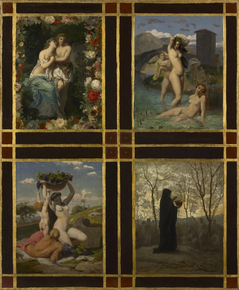 Dört Mevsim - Jean-Léon Gérôme