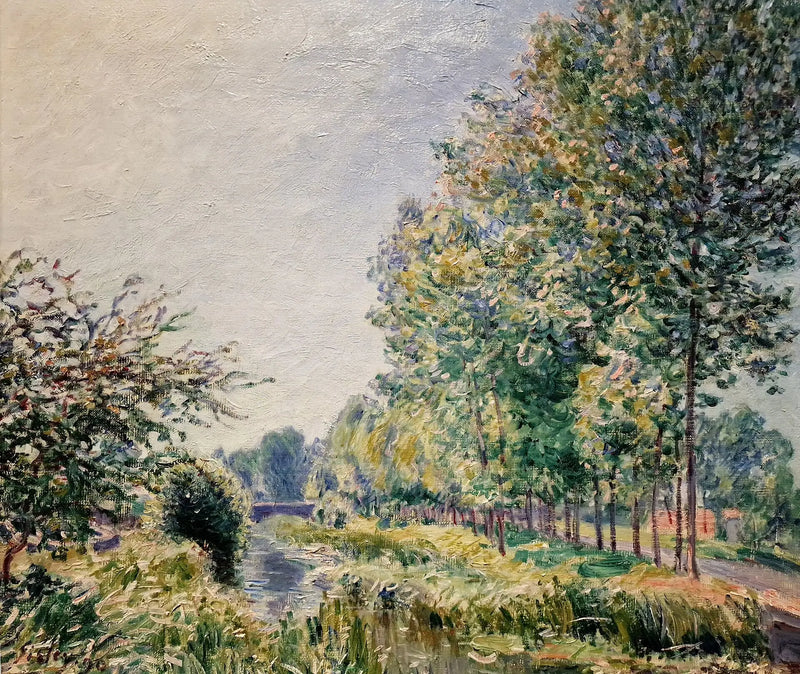 Orvanne Kenarları. Sabah Etkisi - Alfred Sisley