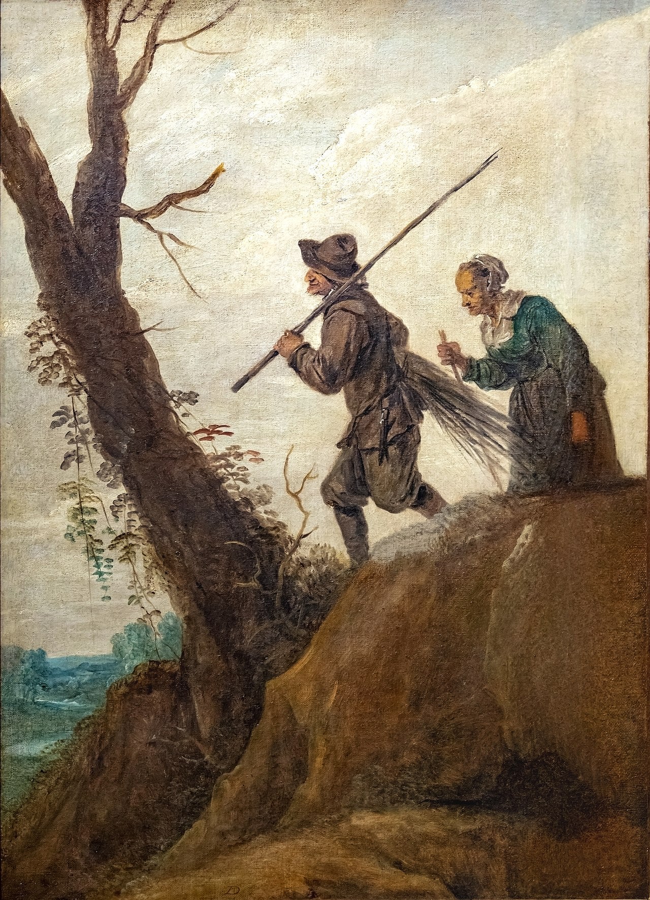 Les bûcherons - David Teniers le Jeune