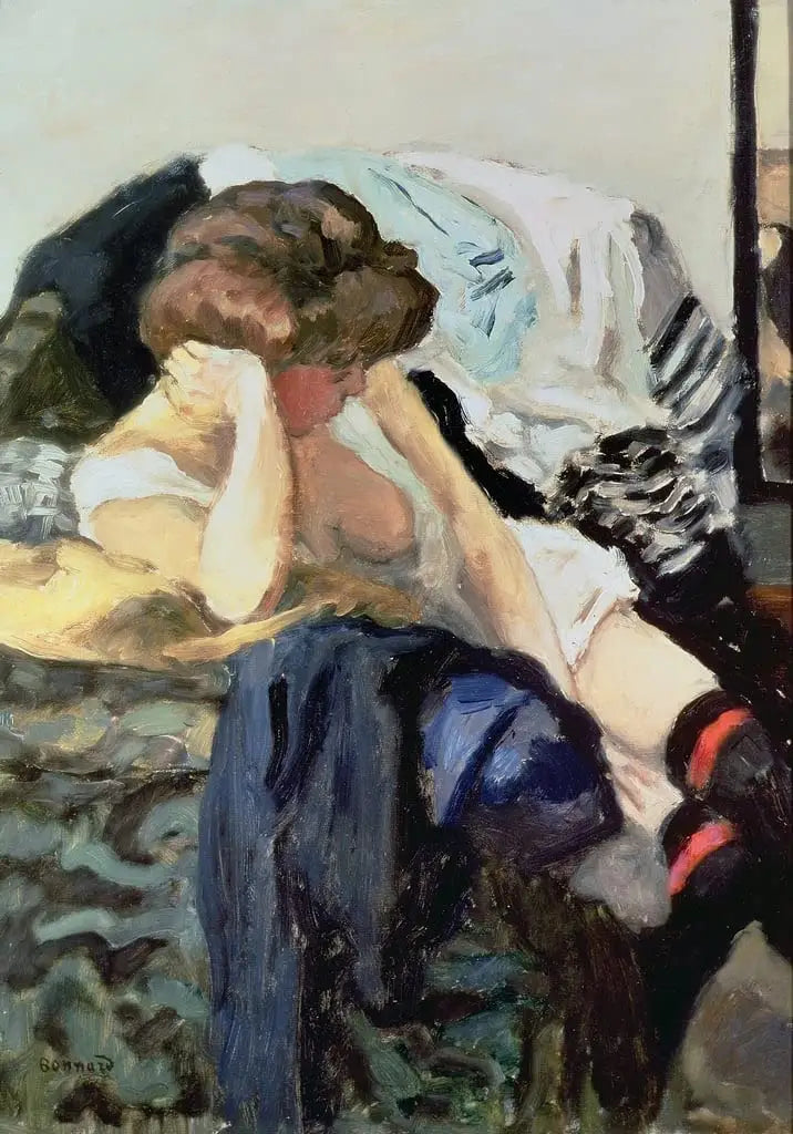 Kırmızı Çoraplar - Pierre Bonnard