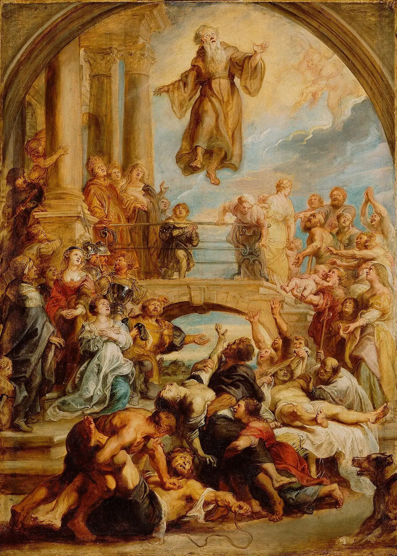 Saint François de Paule'nin Mucizeleri - Peter Paul Rubens