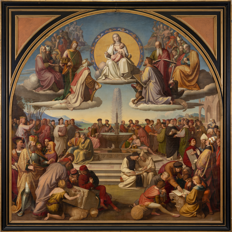 Dinî Zaferler Sanatlarda - Johann Friedrich Overbeck