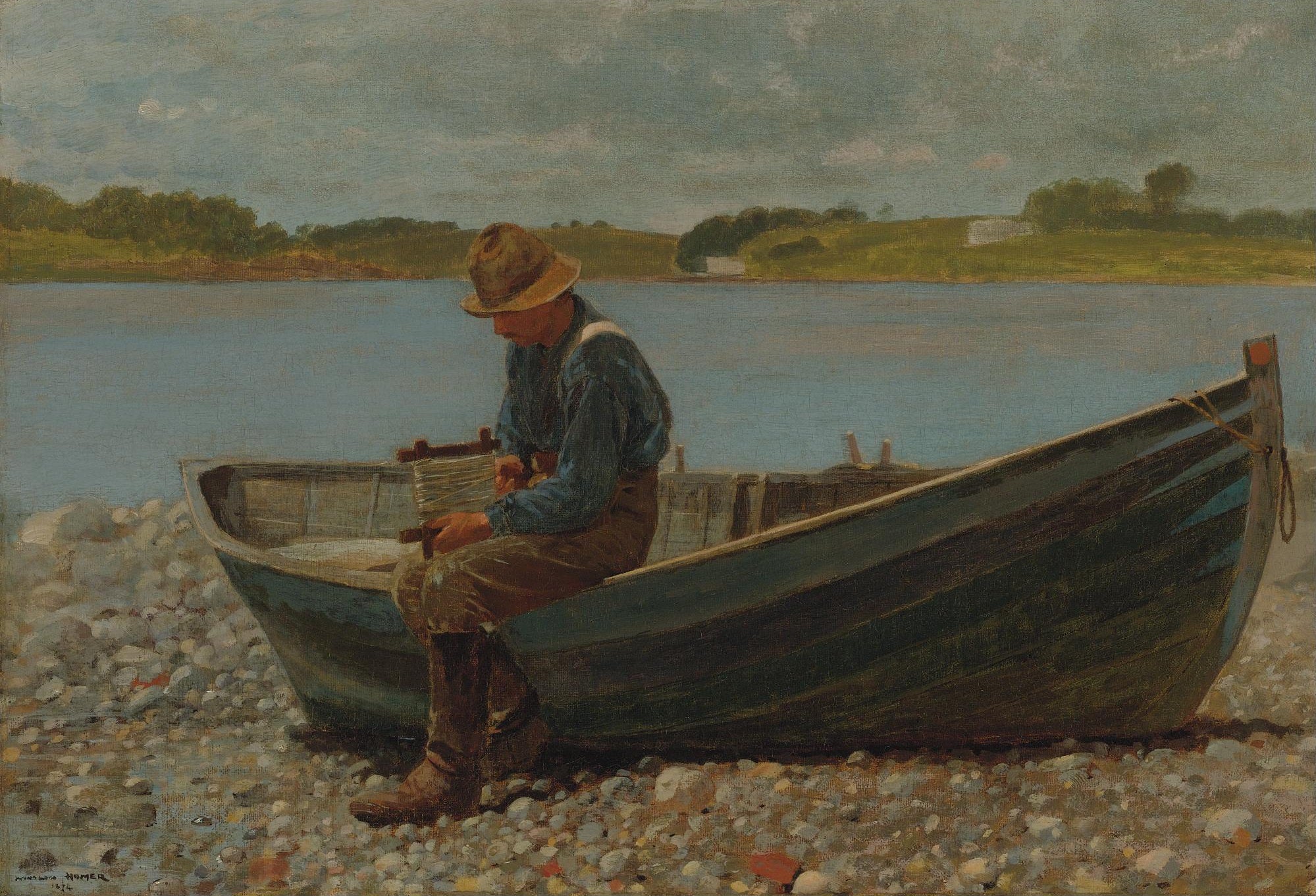 Ligne sinueuse - Winslow Homer