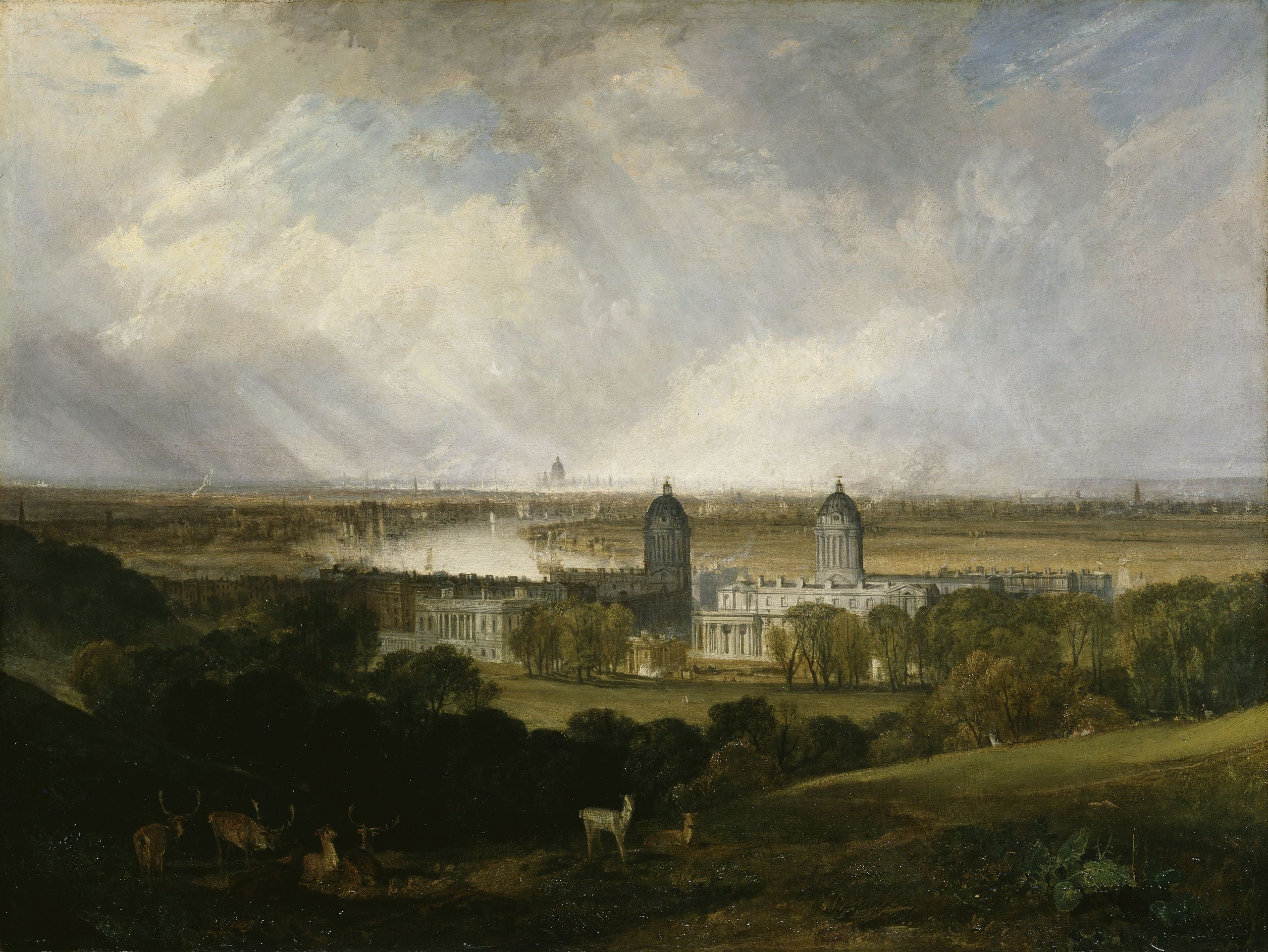 Greenwich Park'tan Londra - J. M. W. Turner