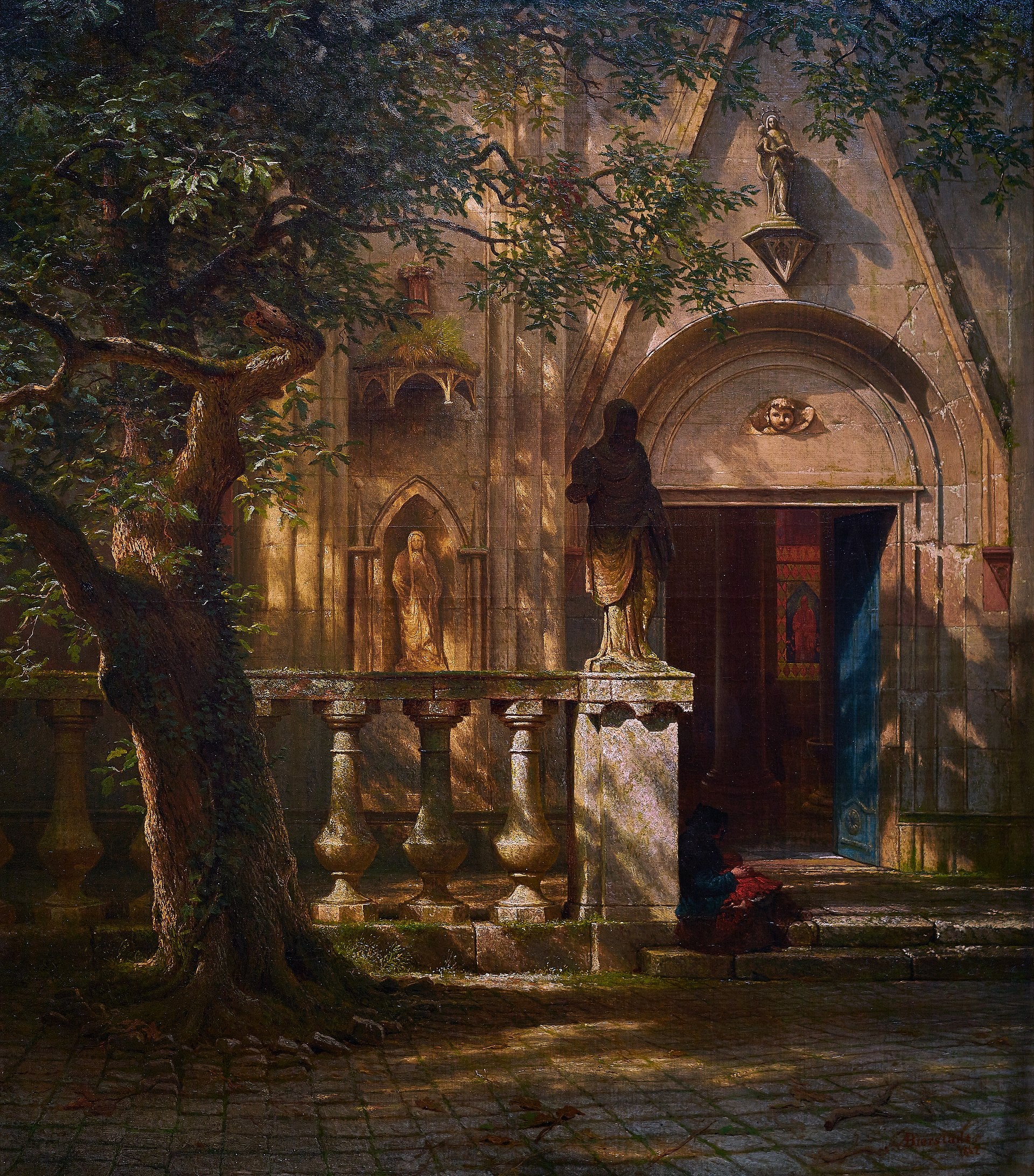 Lumière et Ombre - Albert Bierstadt