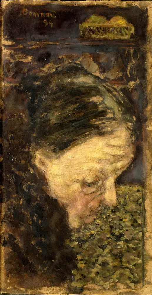Reproduction du tableau « Ma grand-mère - Pierre Bonnard » par Alpha Reproduction en peinture à l’huile