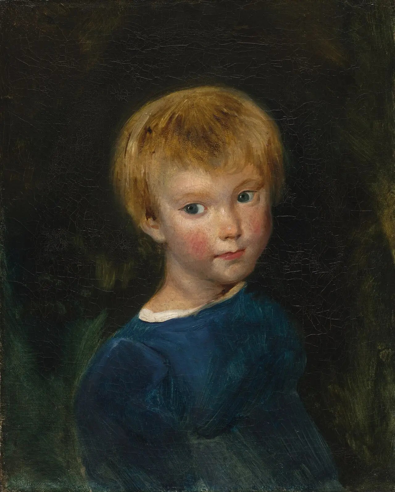Reproduction du tableau « Marguerite-Juliette Pierret - Eugène Delacroix » par Alpha Reproduction en peinture à l’huile
