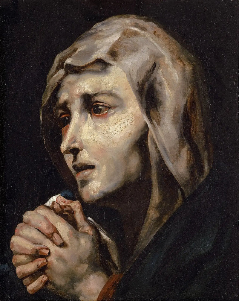 Mater dolorosa, Ribera'dan kopya - Théodore Géricault