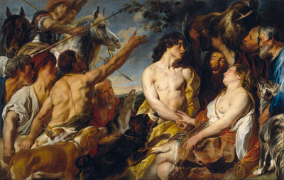 Méléagre et Atalante - Jacob Jordaens
