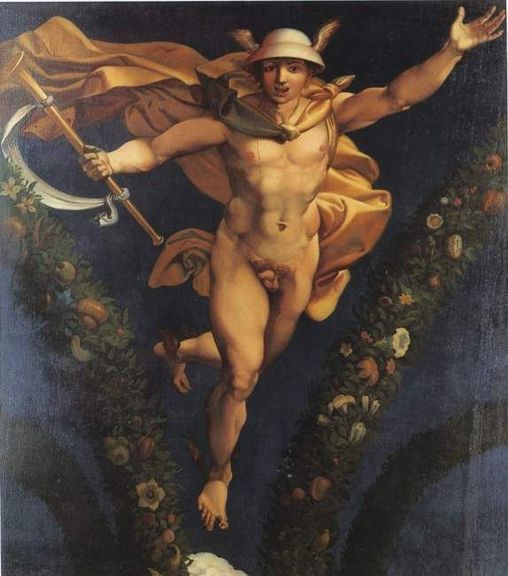 Merkür - Jean-Auguste-Dominique Ingres