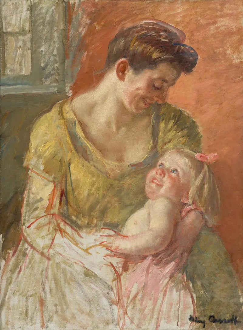 Anne ve çocuk - Mary Cassatt