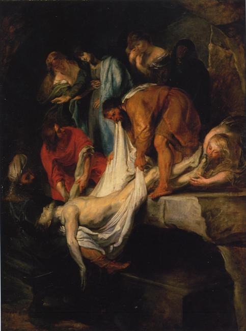 Mise au tombeau - Peter Paul Rubens