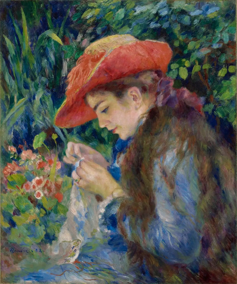 Mlle Marie-Thérèse Durand-Ruel Cousant - Pierre-Auguste Renoir