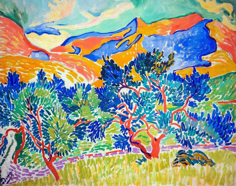Collioure Dağları - André Derain
