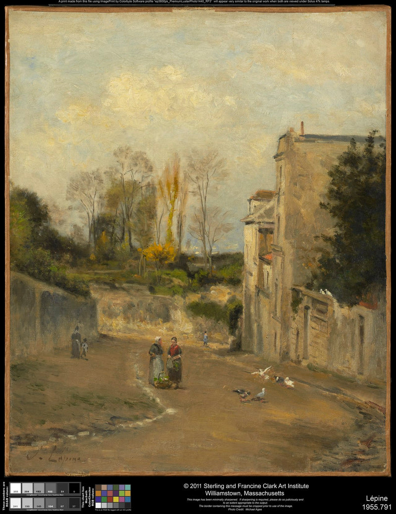 Montmartre. Cortot Sokağı - Stanislas Lépine