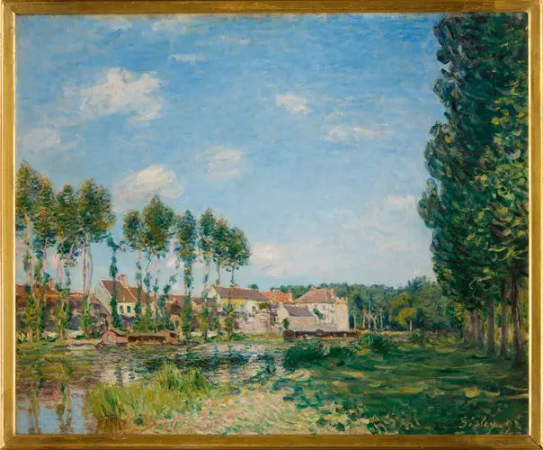 Moret, Loing Kenarları - Alfred Sisley