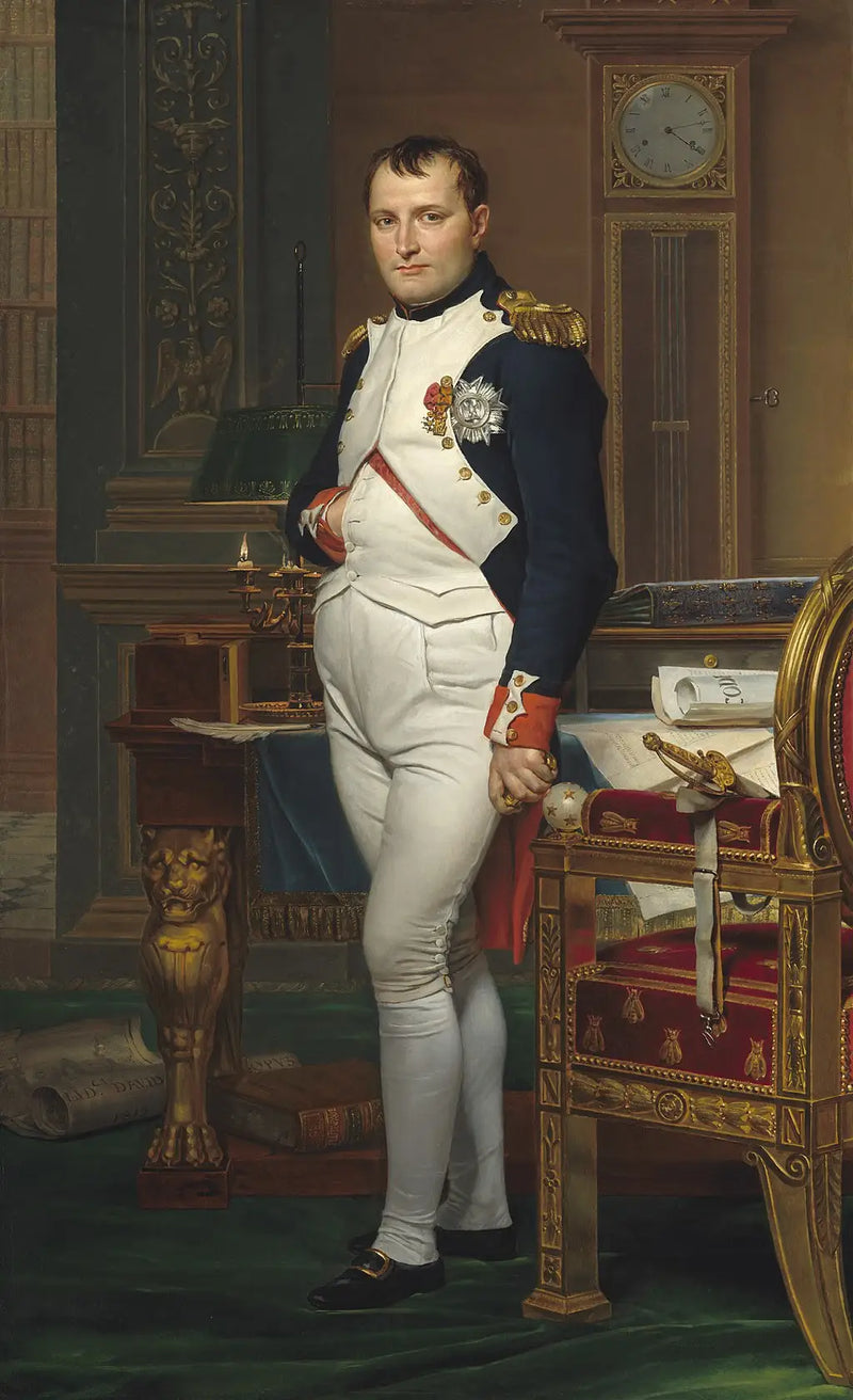 Napolyon'un Çalışma Odasında - Jacques-Louis David