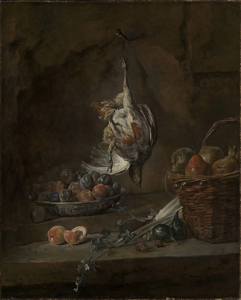 Ölü Doğa Tavukçusu - Jean Simeón Chardin