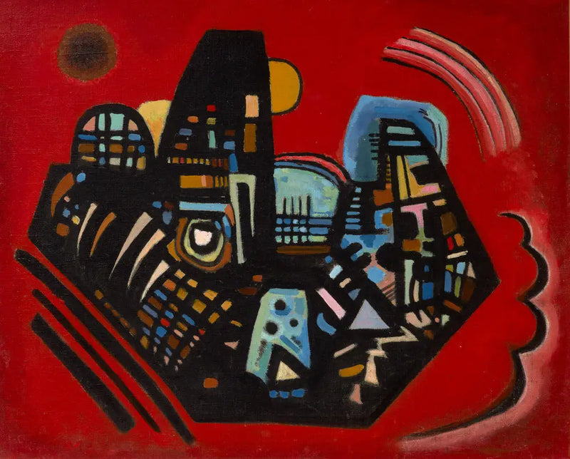 Siyah-Kırmızı - Vassily Kandinsky