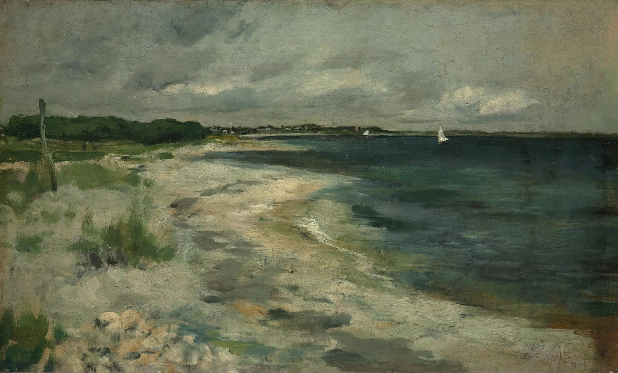 Nuages d’orage - John Henry Twachtman - Alpha Reproduction