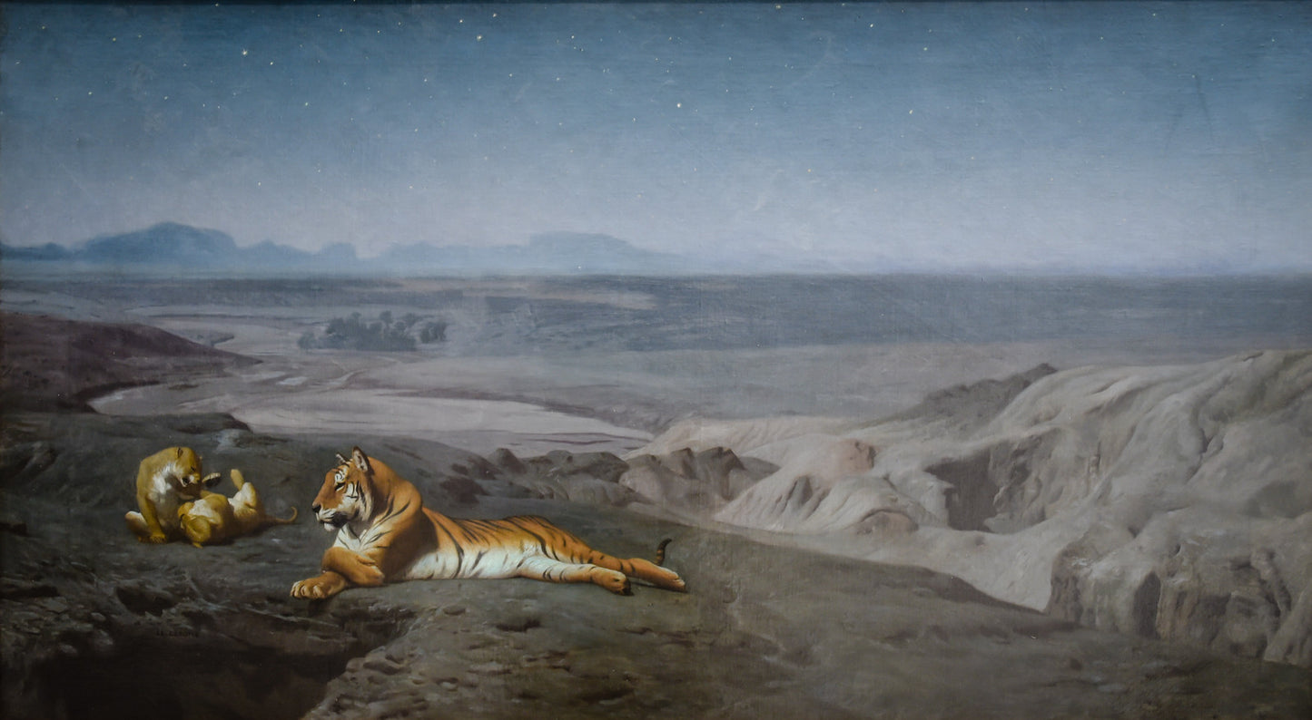 Çölde Gece - Jean-Léon Gérôme