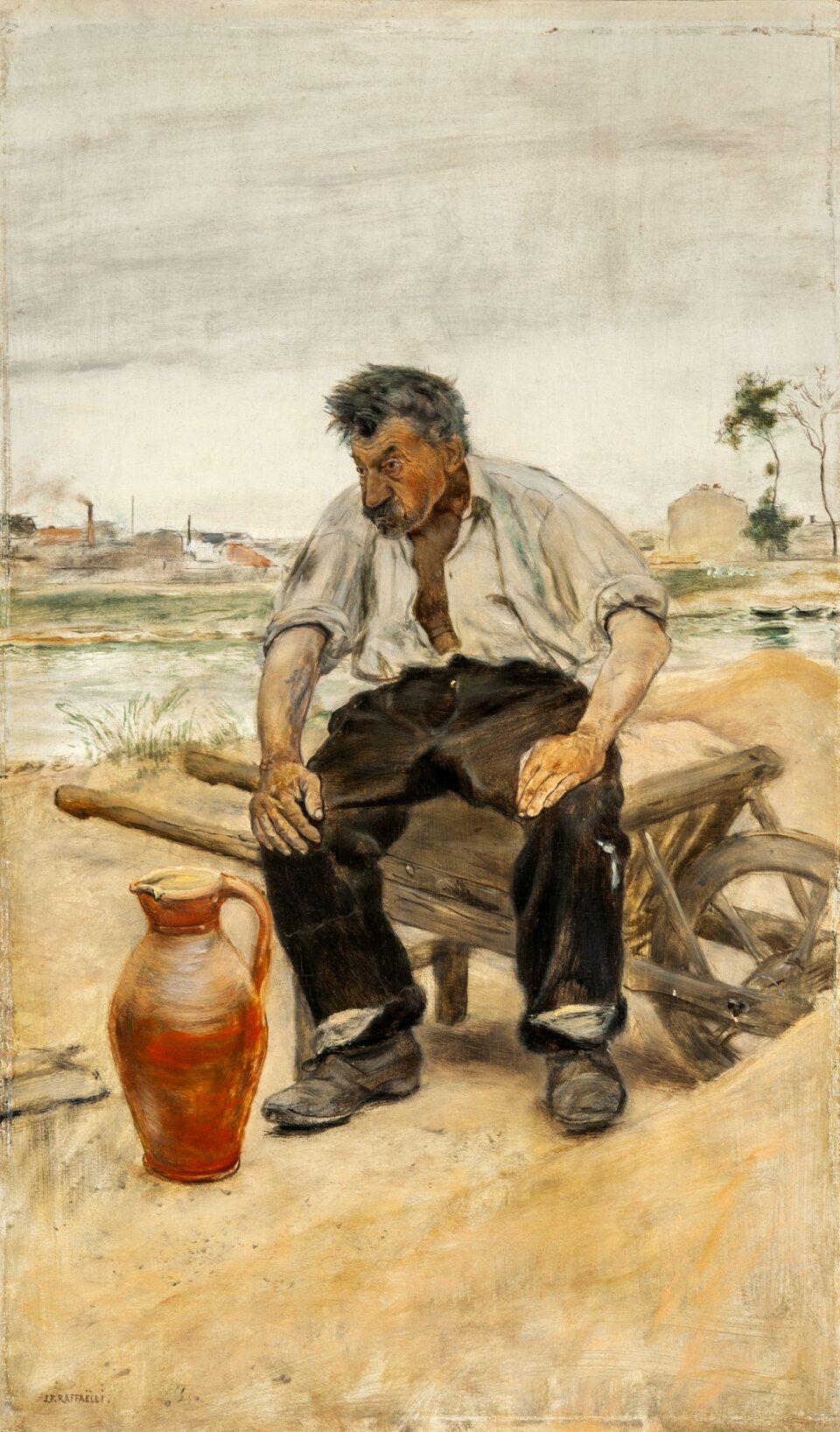 Ouvrier - Jean-François Raffaëlli