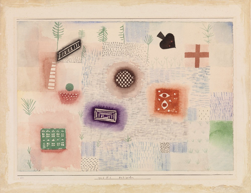 Yerleşim Panelleri (Ort-Zeichen) - Paul Klee