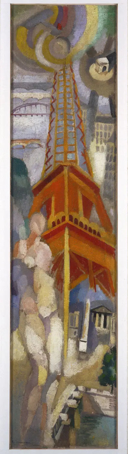 Paris, Kadın ve Eyfel Kulesi - Robert Delaunay