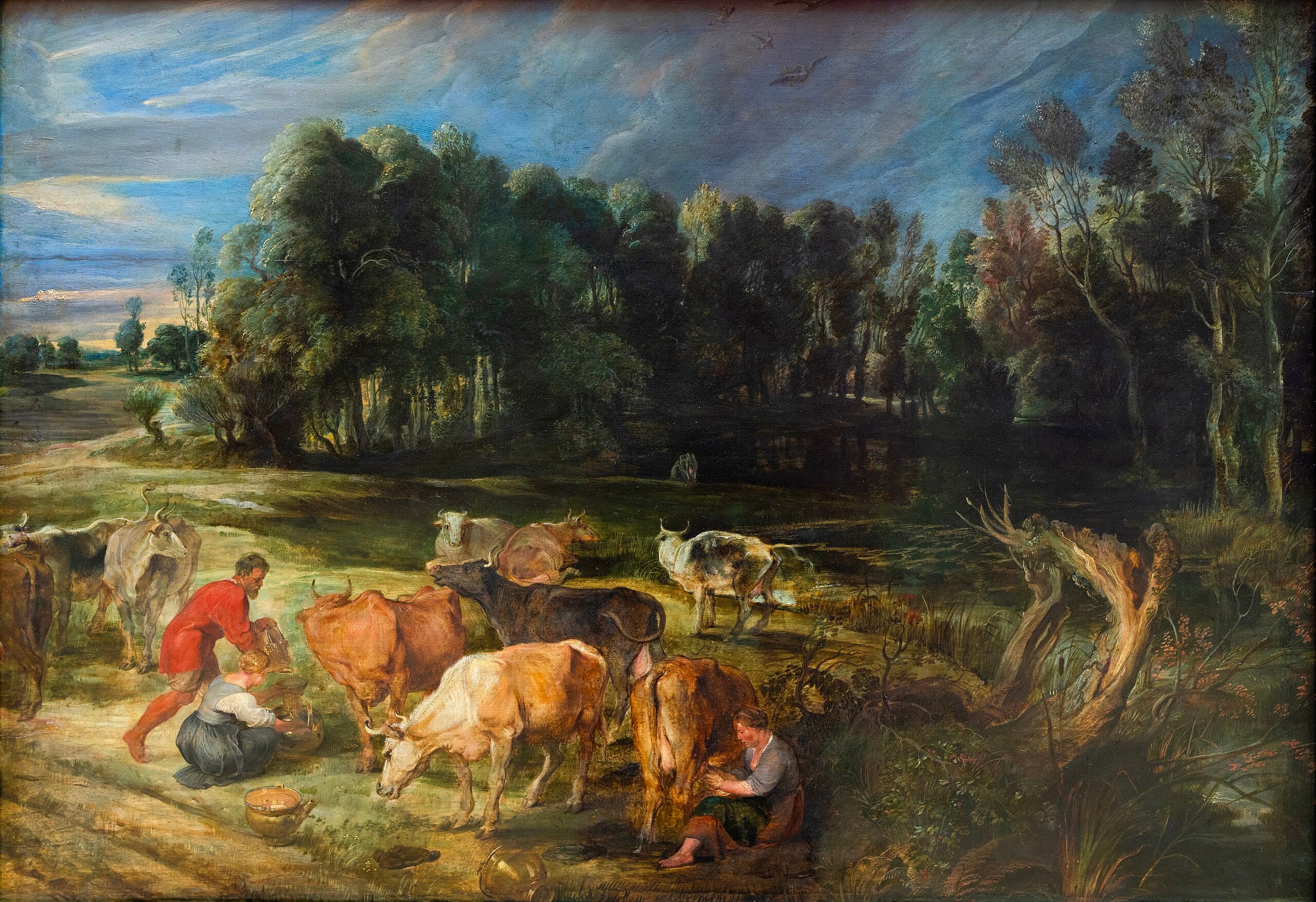 Paysage avec du bétail - Peter Paul Rubens