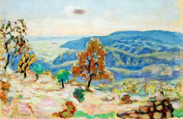 Dağ Manzarası - Pierre Bonnard