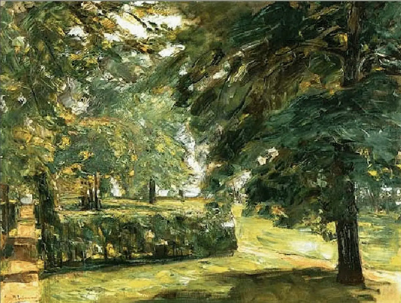 Park Manzarası (Doğu Wannsee Çit Bahçeleri) - Max Liebermann
