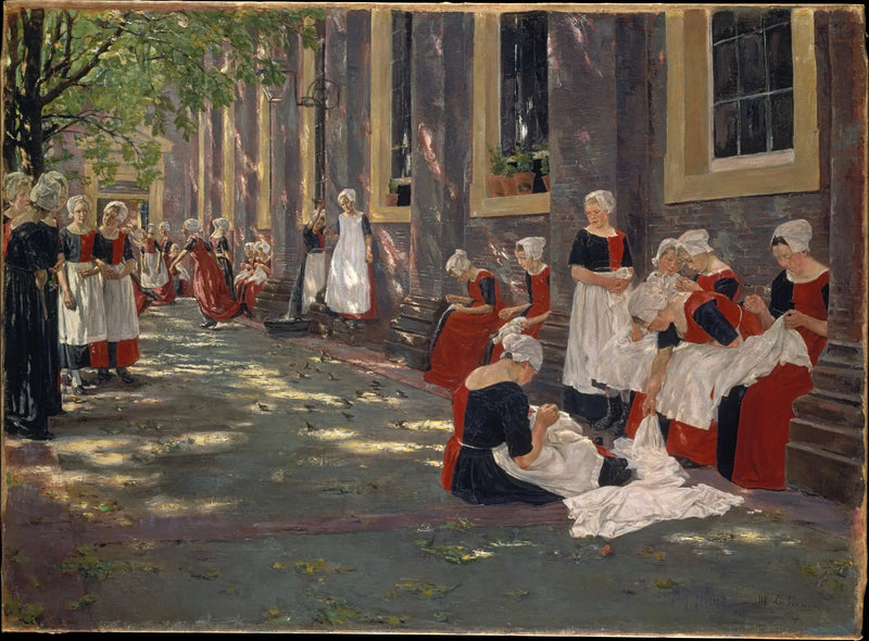 Amsterdam Yetimhanesinde Ücretsiz Dönem - Max Liebermann