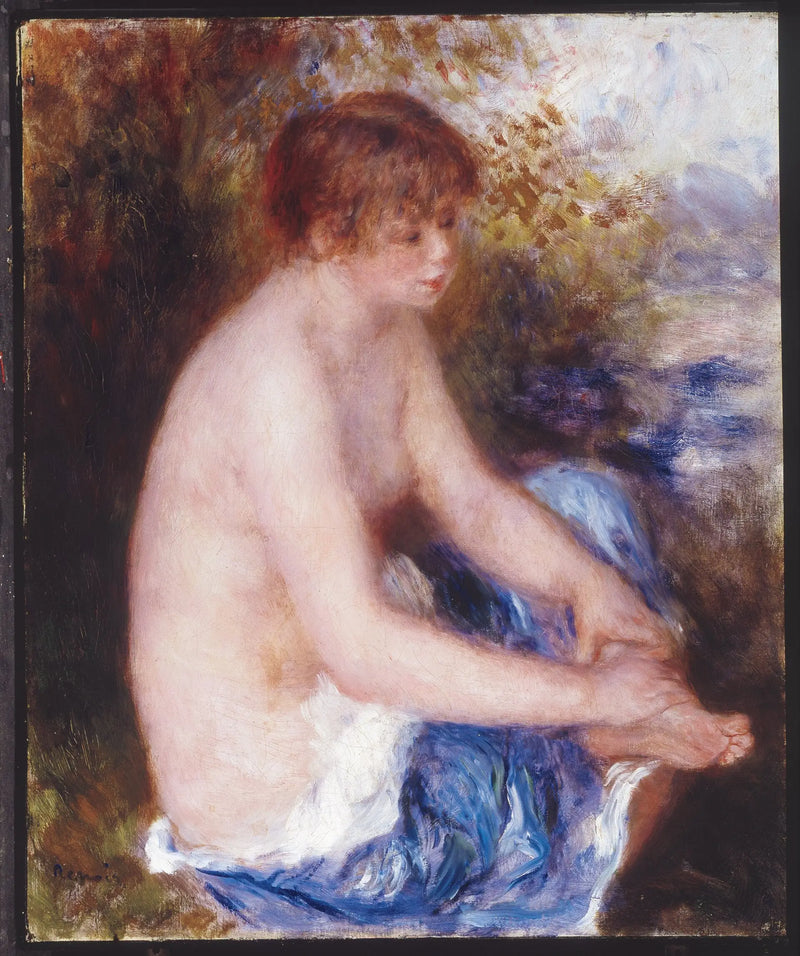 Küçük mavi nü - Pierre-Auguste Renoir