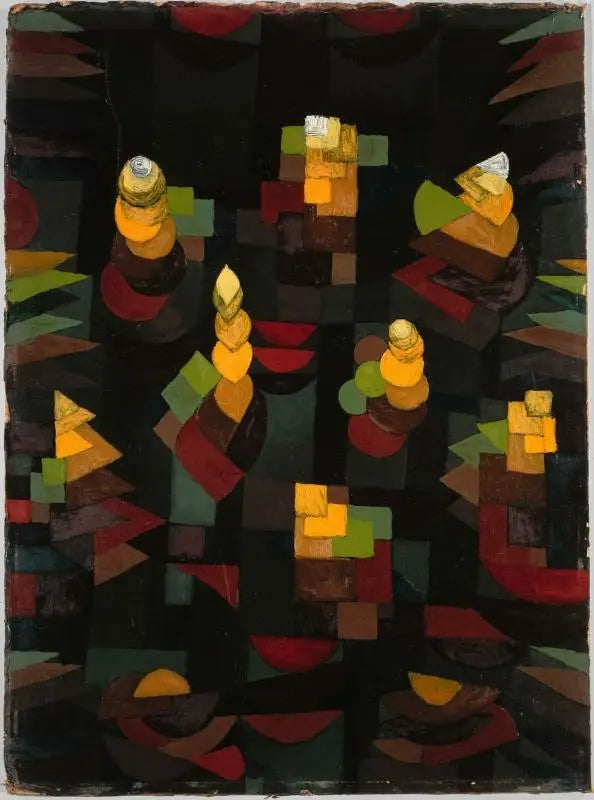 Bitki Büyümesi (Croissance) - Paul Klee
