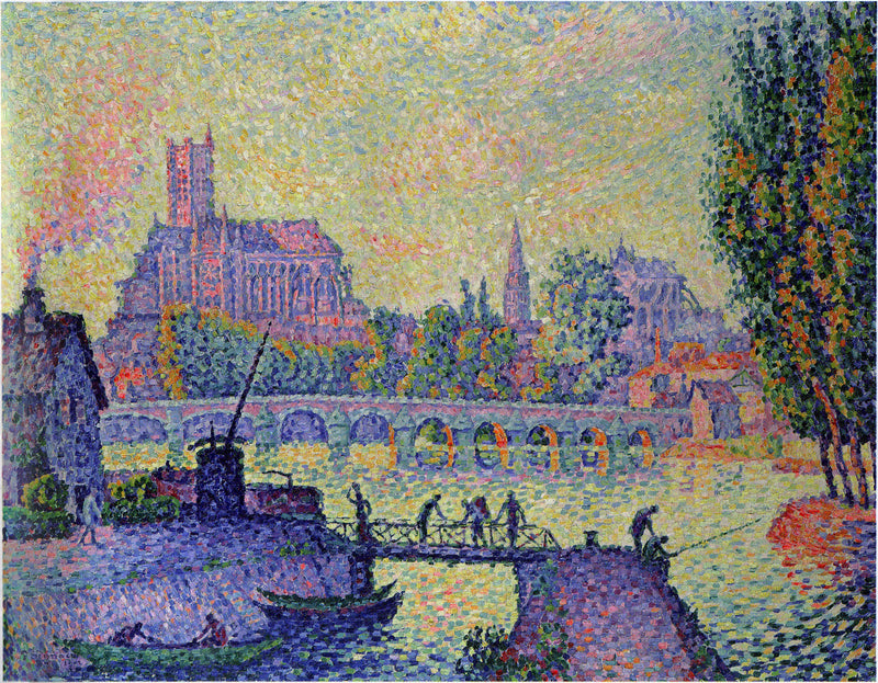 Auxerre Köprüsü - Paul Signac
