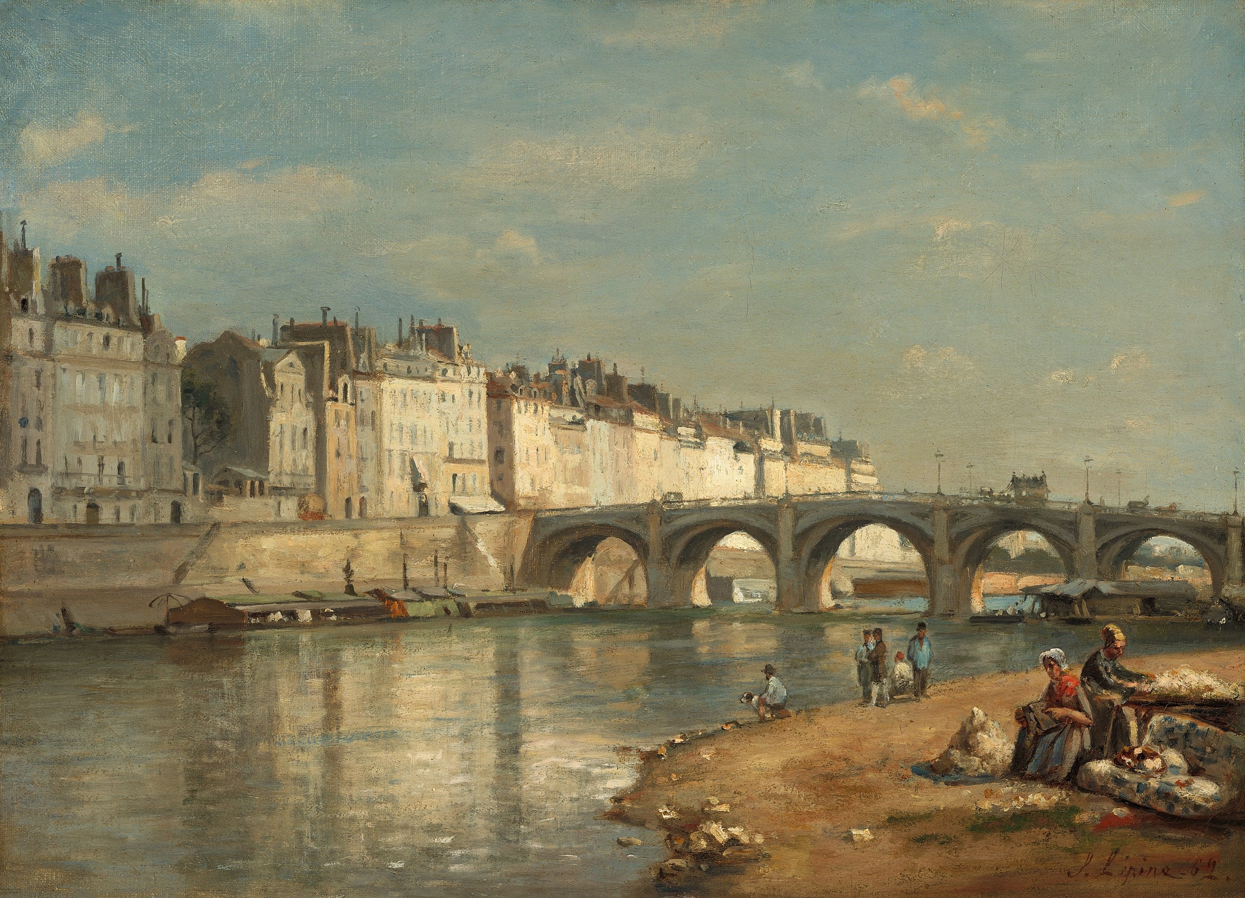 Pont de la Tournelle, Paris - Stanislas Lépine