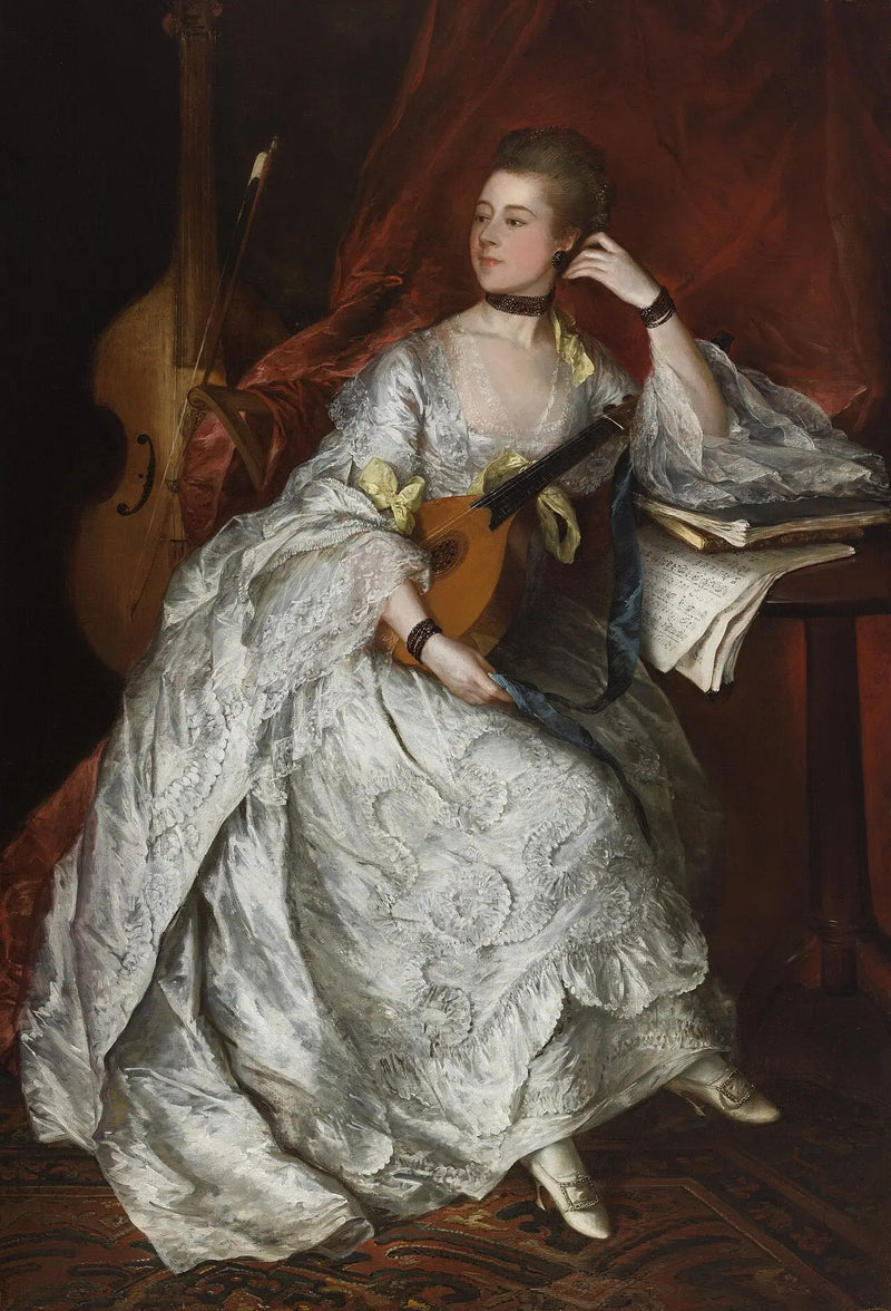 Ann Ford Portresi (daha sonra Bayan Philip Thicknesse) - Thomas Gainsborough
